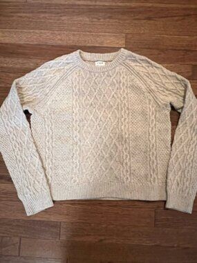 J. Crew Cable Knit Sweater